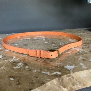 J Crew leather belt, never worn!